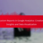 Custom Reports in Google Analytics: Creation, Insights and Data Visualization