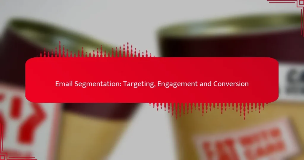 El. pašto segmentavimas: tikslinimas, įsitraukimas ir konvertavimas
