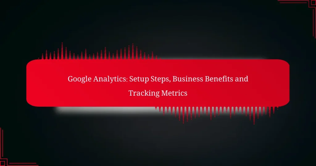 Google Analytics: Sąrankos žingsniai, verslo nauda ir sekimo metrika