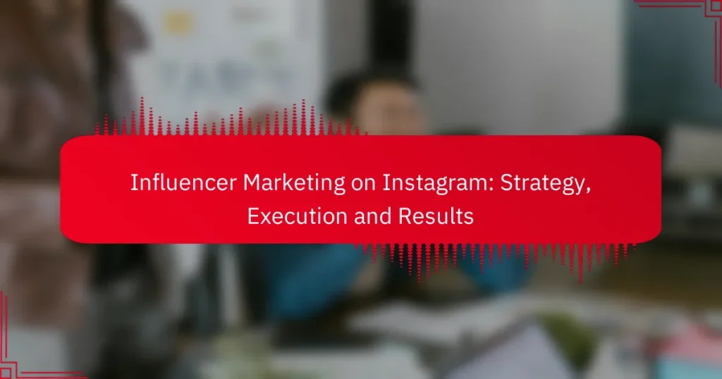 Influencer Marketing on Instagram: Strategy, Execution and Results