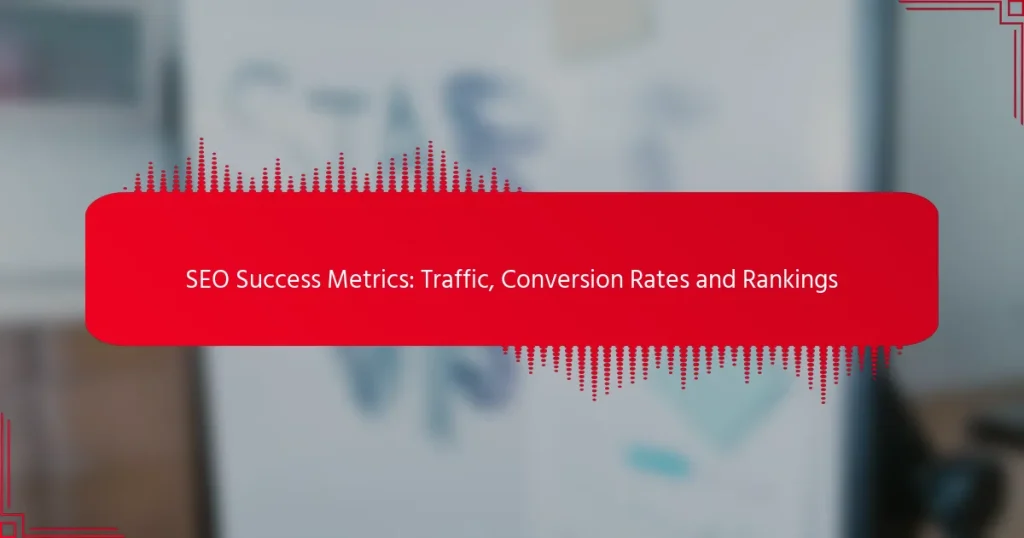 SEO Sėkmės Rodikliai: Traffic, Conversion Rates and Rankings